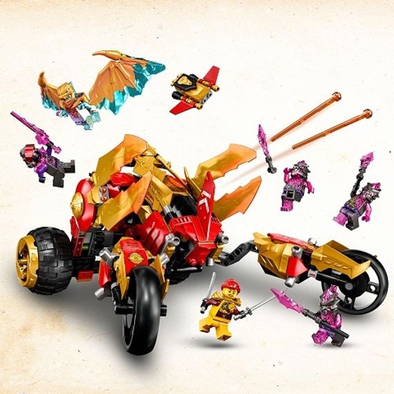 Lego konstruktor 71773 Kais Golden Dragon Raider