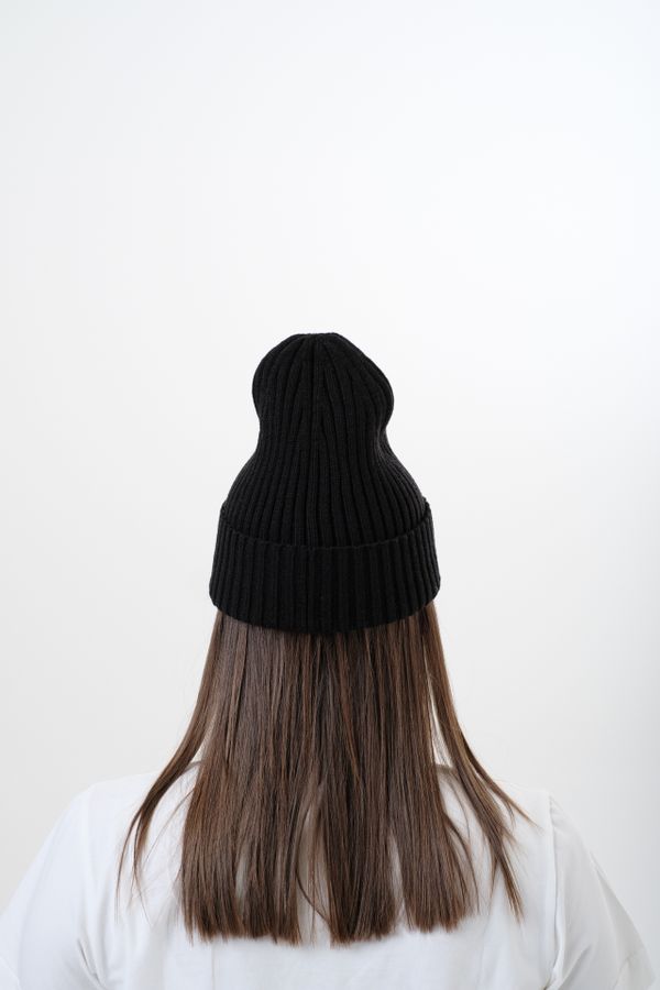 Шапка Ordinary Beanie Черная - фото 6