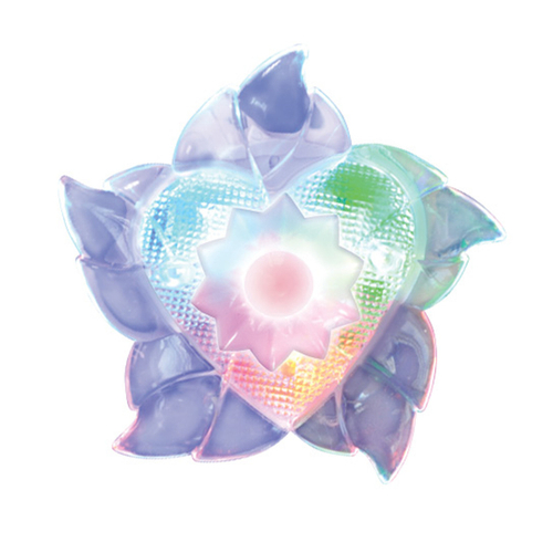 DTL-302-Цветок/Pearl/4LED/0,5W Светильник-ночник. Блистерная упаковка