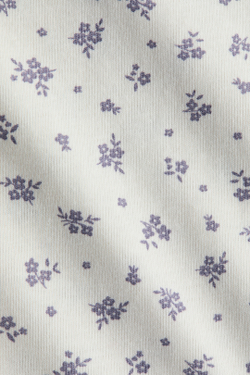 H&M Лонгслив с длинным рукавом, белый