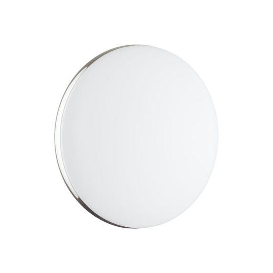 7600/EL TAN SN Светильник пластик/белый/хром LED 72Вт ДУ 2.4G /SMART 3000-4200-6300К D500 IP43 пульт ДУ/ LampSmart RINGO