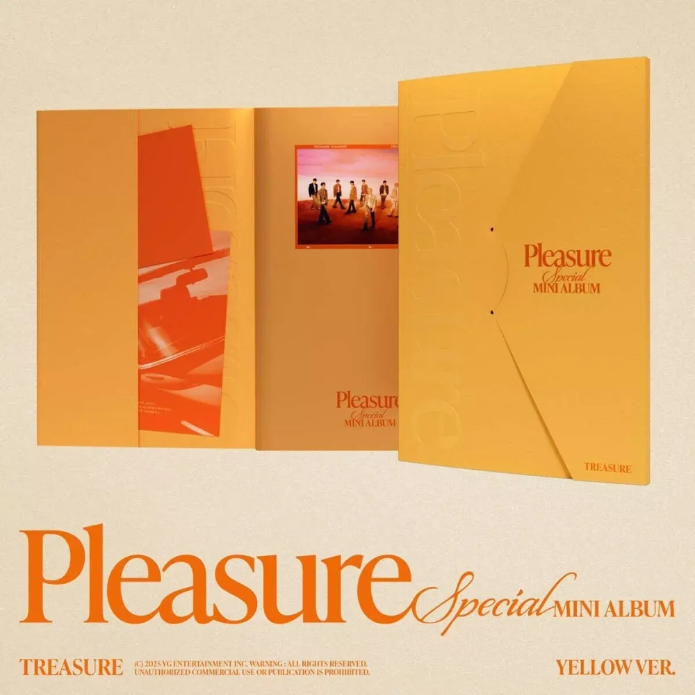 Альбом TREASURE - PLEASURE [Yellow ver.]