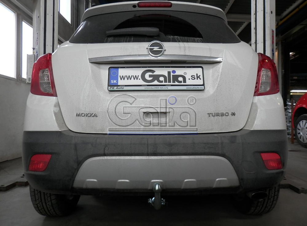 Фаркоп оцинкованный Galia O063C для Opel Mokka 2012-, Chevrolet Tracker 2013-(паспорт и сертификат в комплекте)(без электрики)