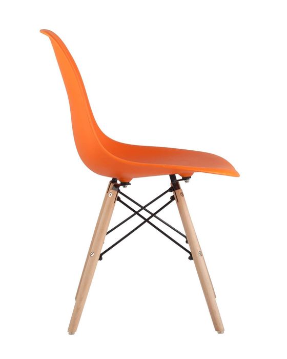 Стул DSW оранжевый Stool Group