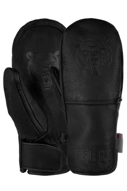 Варежки TERROR - LEATHER Mitten (Black)