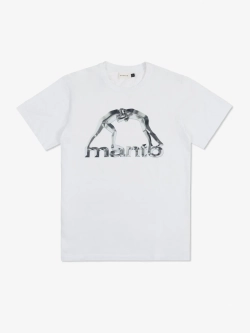 Футболка MANTO METAL белая