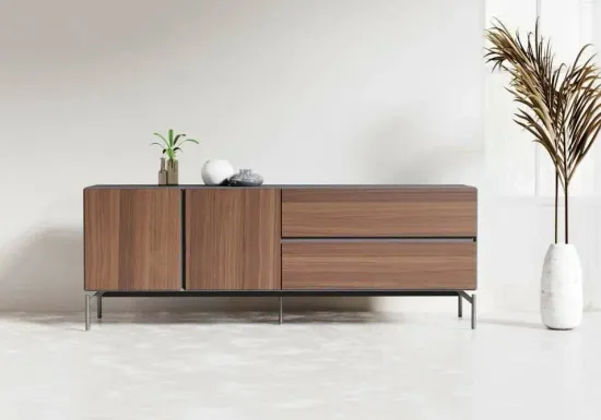 ТВ-тумба Fango 150х55 цвет серый матовый