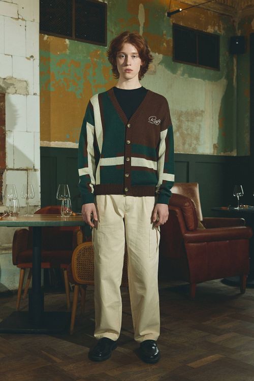 Кардиган Хлопковый зеленый