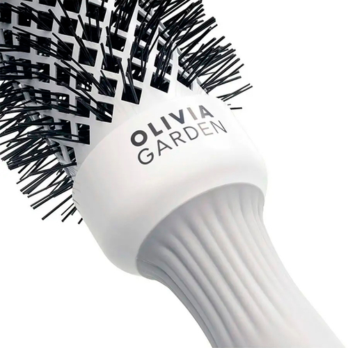 Термобрашинг 35мм Olivia Garden Expert Blowout Wavy Bristles White&Grey OGBCI35