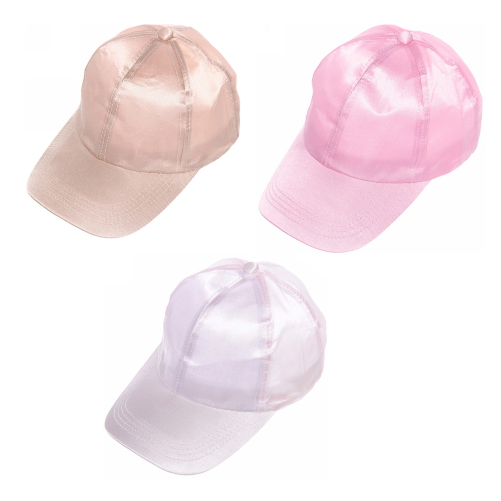 Бейсболка женская "Summer collection", атласная, фиксатор липучка, цвет микс, р.58