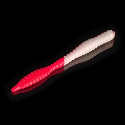 SOOREX PRO bait SOOREX WORM 80mm 313 White/Fushsia Cheese 6pcs