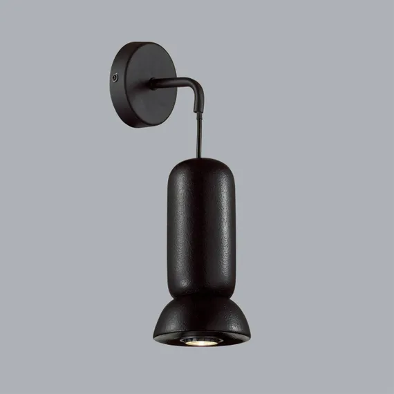 5054/1WD PENDANT ODL24 379 черный/металл/керамика Бра GU10 LED 4W KERAMA