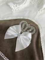 Плед+бант велюр (Малышеево)