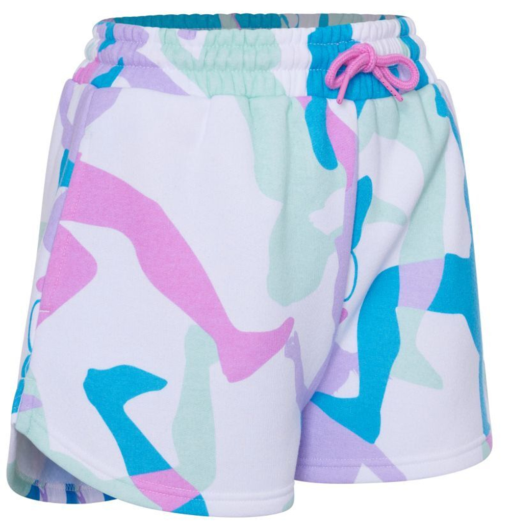 Женские Шорты теннисные Australian Open Shorts Player Camouflage - разноцветный