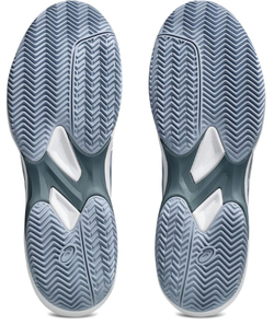 Мужские кроссовки теннисные Asics Game FF Clay/OC - grey blue/ironclad