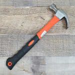 Молоток-гвоздодер 250г с пластиковой ручкой