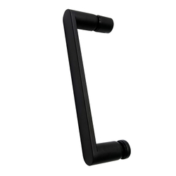 Душевая дверь Abber Sonnenstrand 120 AG04120BS профиль Черный стекло прозрачное