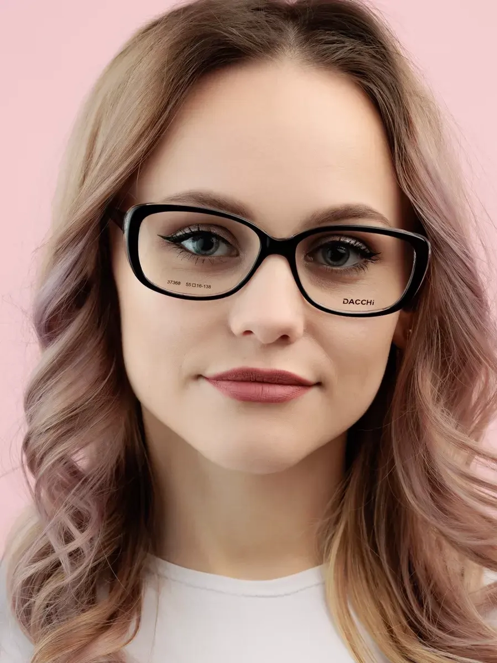 Оправа для очков для зрения пластиковая кошачий глаз