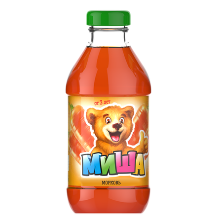 Напиток Миша морковь с мякотью 330 мл