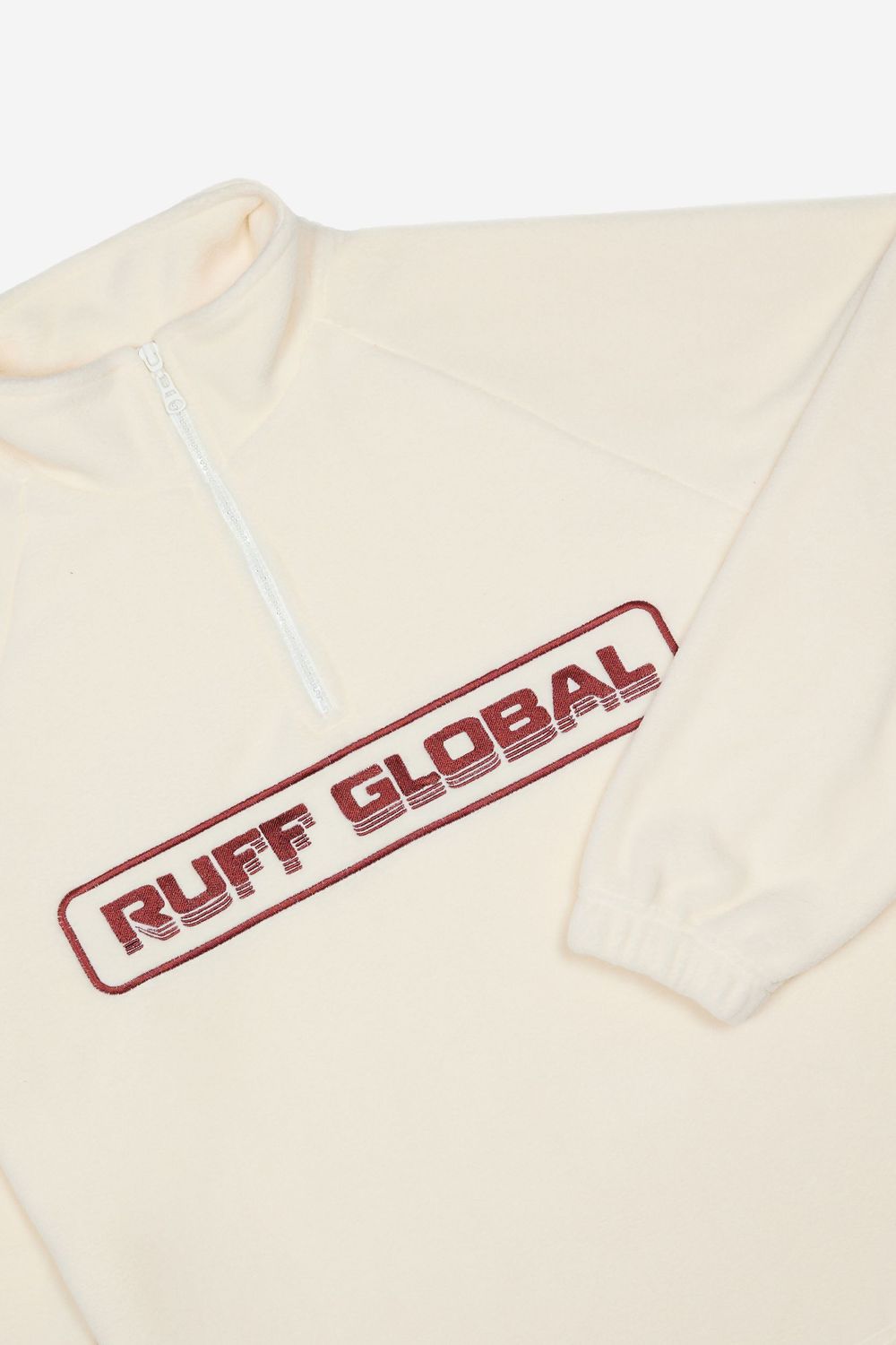 Толстовка Ruff Global Halfzip Fleece cream