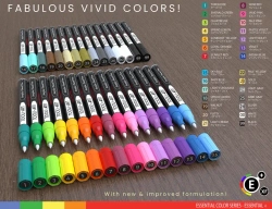 (Essential) Tooli-Art 30 Acrylic Paint Pens 0.7mm Extra Fine