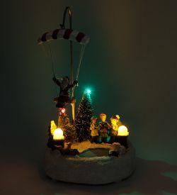 XM-728/4 Новогодняя миниатюра с подсветкой