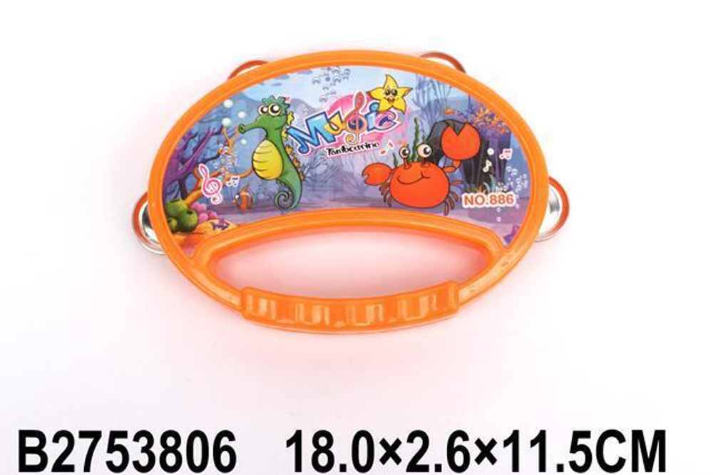 Бубен 16см, пакет 886B