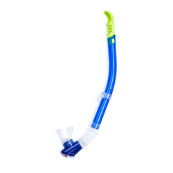 Трубка плавательная Salvas Splash Snorkel, DA190S9BBSTS, р. Senior, синий
