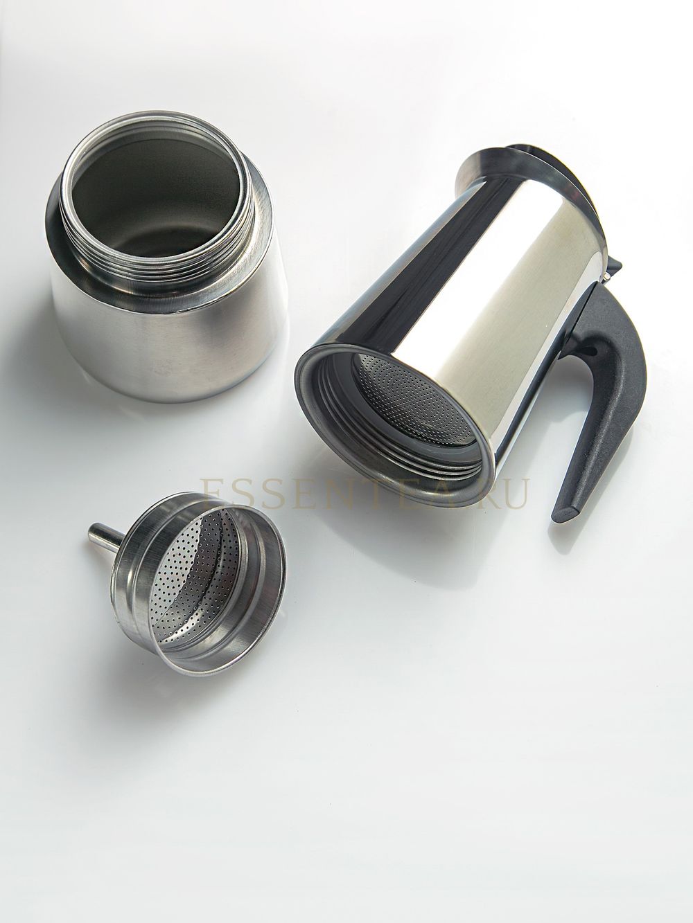 гейзерная кофеварка в разборе