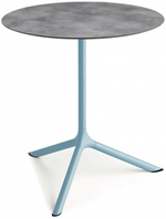 Стол ламинированный обеденный Scab Design Tripe Maxi, голубой, цементный