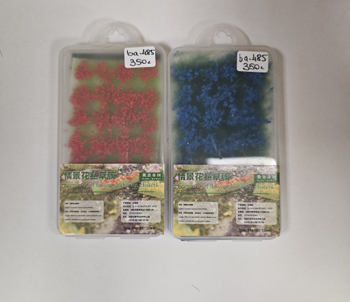 Пучки цветов, 28 шт., в асс.(синие, красные)