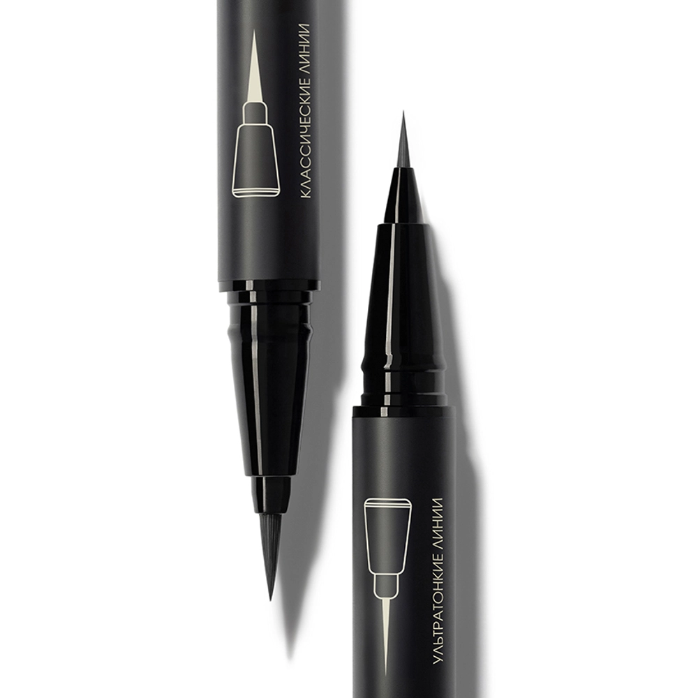 Подводка для глаз Art-Visage Twinsity двойная Черная