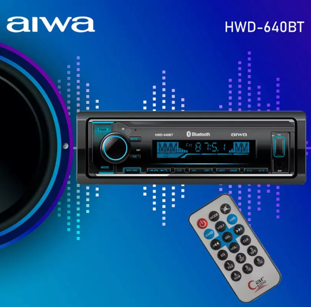 Автомагнитола AIWA HWD-640BT