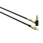 AUX cable 1m 3.5/3.5 More choice UK11 black