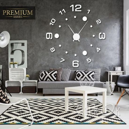 Настенные 3D часы Radius