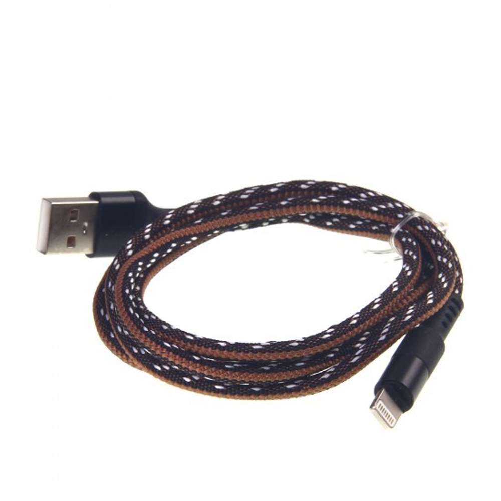 USB - Lightning дата кабель Jkx-005, 1 м, 012936 Зеленый