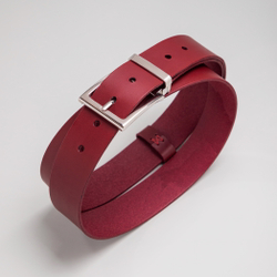 Ремень Dakota, натуральная кожа (Италия), пряжка 40мм, замак