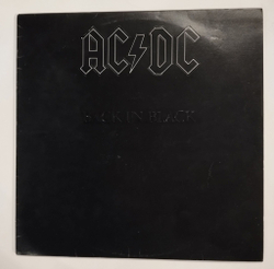 Винтажная виниловая пластинка LP AC DC Back In Black (Canada 1980)