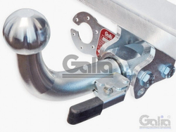 Фаркоп оцинкованный Galia T066C для Toyota Avensis седан/лифтбек 2003-2009(паспорт и сертификат в комплекте)(без электрики)