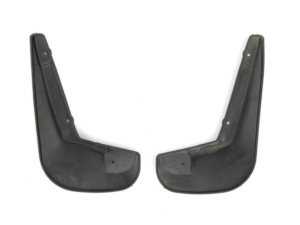 Брызговик ВАЗ ЛАДА Ларгус, Logan передний (к-т из 2 шт.) ТЭП (термоэластопласт) (ПолиуретанДеталь) ( ОЕ 99999901011382 )