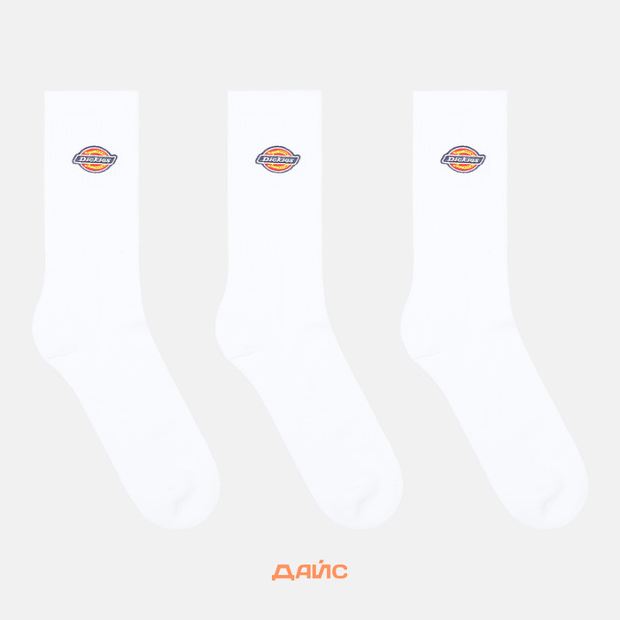 Носки Dickies Valley Grove Socks 3 Pairs артикул:DK0A4X82WHX1 - купить в магазине Дайс