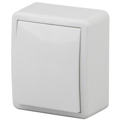 Переключатель ЭРА Эксперт 11-1203-01 10АХ-250В IP20 ОУ белый | Эра Эксперт