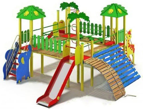 Комплекс игровой Мир джунглей И.13-135