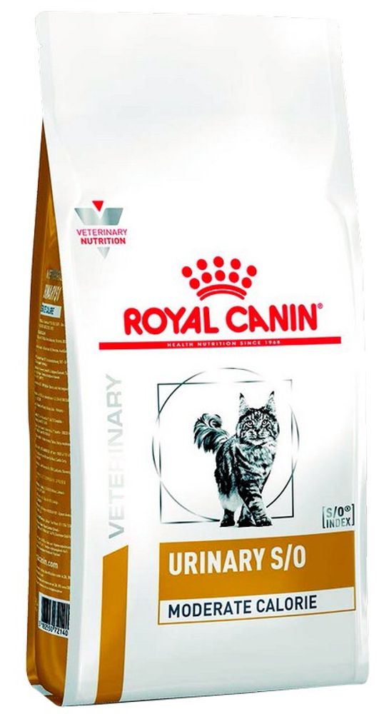 Сухой корм ROYAL CANIN Urinary Moderate Calorie Feline для кошек при заболевании мочевыделительной системы - 0,4 кг
