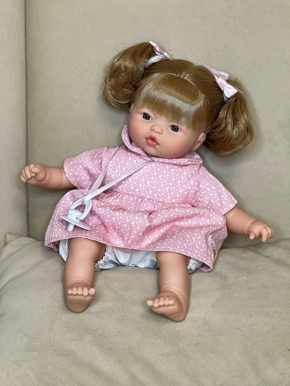 Кукла Marina and Pau 40 cм Petus мягконабивная в пакете (M520K)