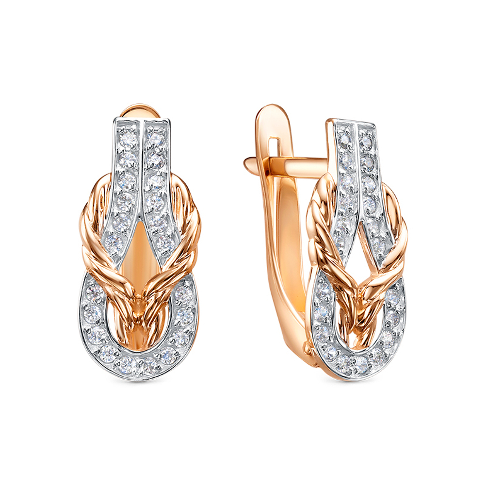 Серьги из золота 585 пробы