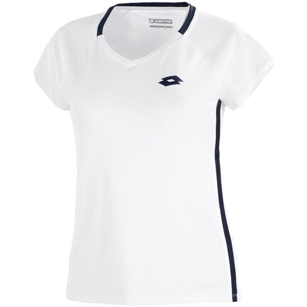 Футболка для девочки Lotto Squadra II G Tee PL - bright white