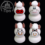 Сахарные фигурки "Бычки", 5 шт