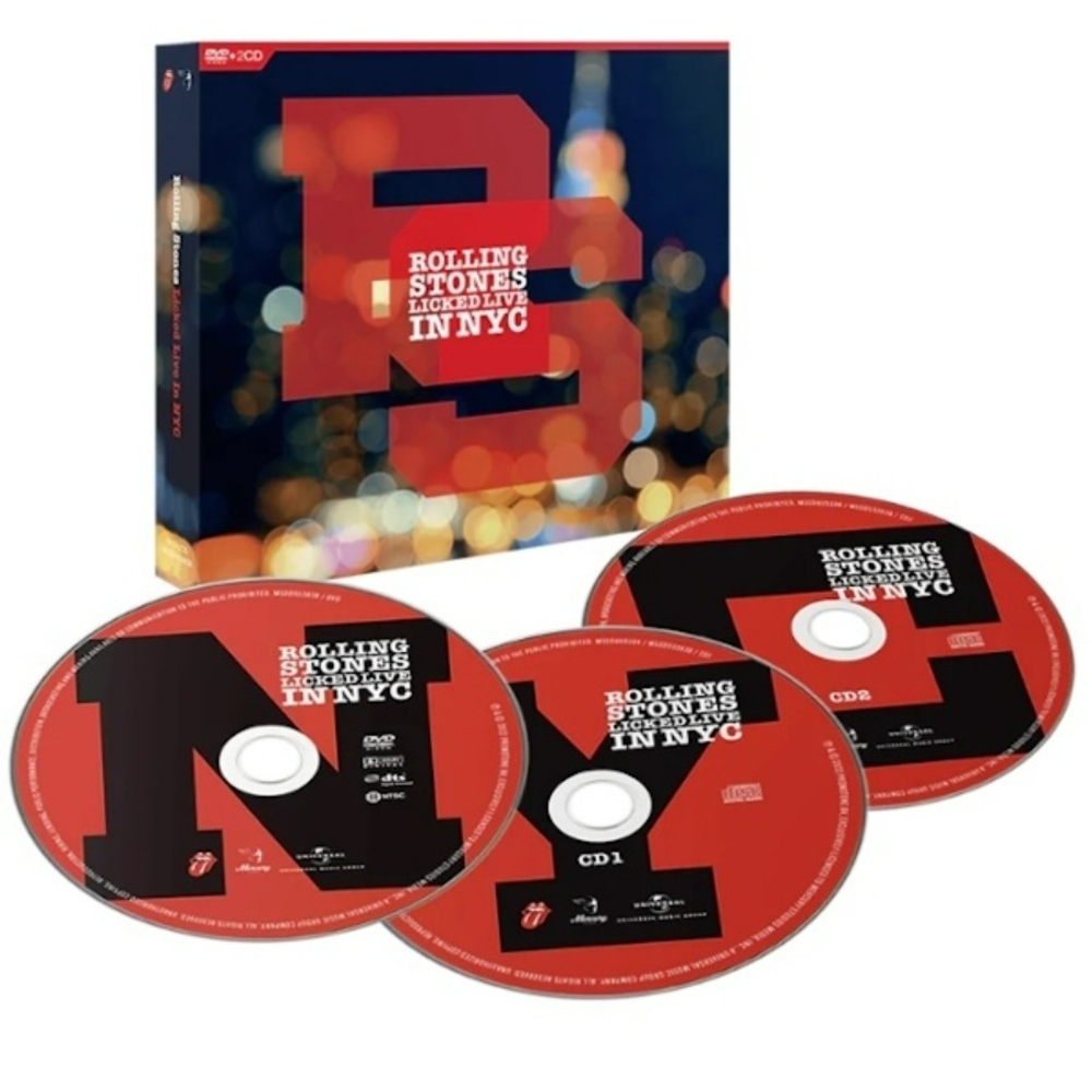 The Rolling Stones / Licked Live In NYC (2CD+DVD)
