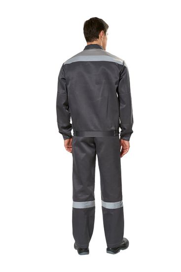 Костюм "Тимбер" полукомбинезон (серый/с.серый)